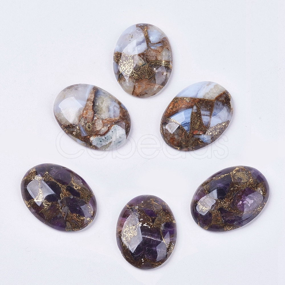 Natural Gemstone Cabochons Cobeads.com