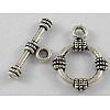 Tibetan Style Alloy Toggle Clasps LF0141Y-NF-1