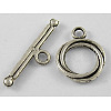 Tibetan Style Alloy Toggle Clasps LF0539Y-NF-1