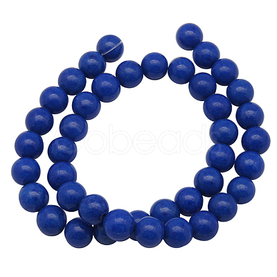 Natural Mashan Jade Beads Strands DJAD-8D-08-1