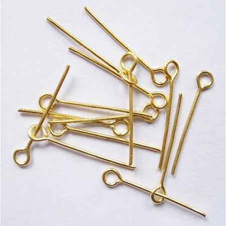 Brass Eye Pin EPC2.4cm-G-1