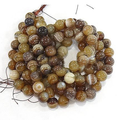 Natural Madagascar Agate Beads Strands G-N213B-57-1