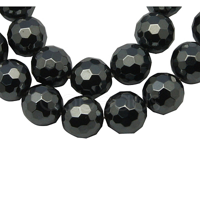 Non-Magnetic Synthetic Hematite Beads Strands HEMA-14D-3-1