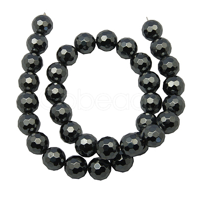 Non-Magnetic Synthetic Hematite Beads Strands HEMA-14D-3-1