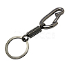 Iron Lobster Clasp Keychain HJEW-H013-4-1