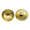 Brass Bead Caps KK-H052-G-4-1