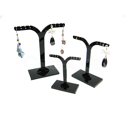 Black Pedestal Display Stand PCT039-2-1