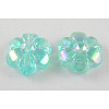 Transparent Acrylic Beads PL538-25-1