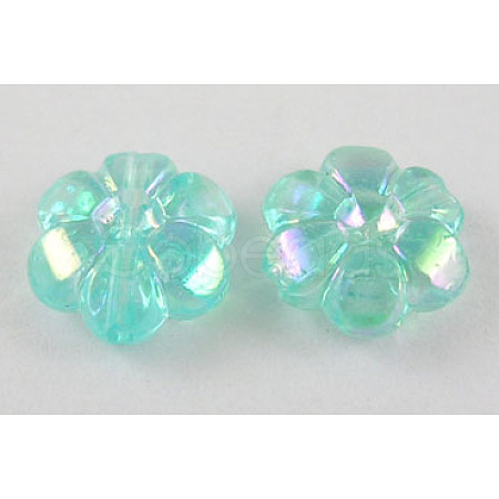 Transparent Acrylic Beads PL538-25-1