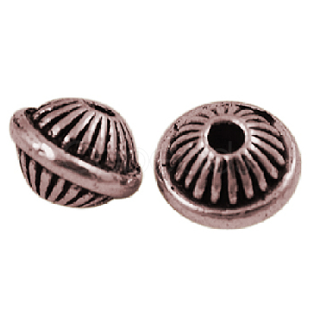 Tibetan Style Alloy Spacer Beads RLF8340Y-NF-1