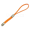 Cord Loop with Alloy Findings and Nylon Cord SCW023-10-1