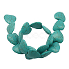 Synthetic Howlite Beads TURQ-17X18-12-2