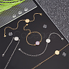 Unicraftale DIY Blank Dome Link Bracelet Making Kit DIY-UN0004-29-4