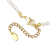 ABS Plastic Imitation Pearl Beaded Necklaces NJEW-JN04859-01-5