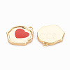 Brass Enamel Pendants KK-N231-254-NF-2