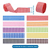 50Meters 10 Colors Polyester Ribbon OCOR-PJ0001-002-10