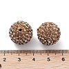 Grade A Rhinestone Pave Disco Ball Beads RB-Q105-14-3