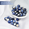 Beebeecraft 2 Strands Natural South Africa Sodalite Beads Strands G-BBC0001-02B-4