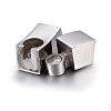 Tarnish Resistant 304 Stainless Steel Magnetic Clasps with Glue-in Ends STAS-E440-44P-3