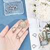 GOMAKERER 24Pcs 4 Styles 304 Stainless Steel Spring Ring Clasps STAS-GO0001-22-3