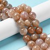 Natural Sunstone Beads Strands G-N327-01B-03-4