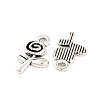 Great Valentines Day Gift Ideas Tibetan Style Alloy Charms X-LF10736Y-3