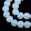 Transparent Glass Beads Strands GLAA-T032-T8mm-14-2