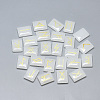 Spray Painted Glass Cabochons G-T122-27I-1