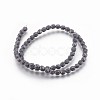Non-magnetic Synthetic Hematite Beads Strands G-P401-04-3