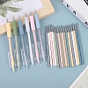6 Colors Plastic & Metal Paper Cutter Pens PW-WG46082-01-2