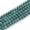 Synthetic Turquoise Beads Strands X-G-Q953-01-10mm-1