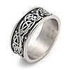 304 Stainless Steel Ring RJEW-B055-03AS-11-1