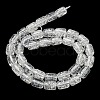 Transparent Crackle Glass Beads Strands GLAA-NH0001-04K-2