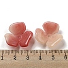 Two-tone Opaque Acrylic Bead Caps OACR-G034-03H-3