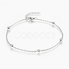 304 Stainless Steel Anklets AJEW-H013-02-2