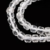 Natural Quartz Crystal Beads Strands G-F770-A02-01-4