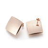 304 Stainless Steel Ear Studs STAS-I103-06-3