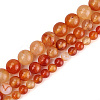 Yilisi 3 Strands 3 Sizes Natural Carnelian Beads Strands G-YS0001-08-2