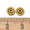 Tibetan Style Alloy Spacer Beads TIBE-P003-42AG-2