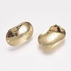 Brass Stud Earring Findings KK-F731-01G-2