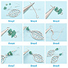 SUNNYCLUE DIY Leaf Theme Earring Making Kits DIY-SC0001-25-6