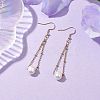 Natural Cultured Freshwater Pearl Dangle Earrings EJEW-JE05936-02-2