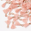 Polycotton(Polyester Cotton) Tassel Pendant Decorations FIND-S275-26G-2