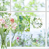 8 Sheets 8 Styles PVC Waterproof Wall Stickers DIY-WH0345-078-5