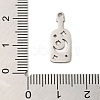 Non-Tarnish 304 Stainless Steel Pendants STAS-S123-03P-03-3