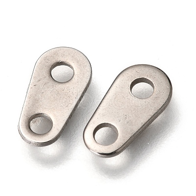 Non-Tarnish 304 Stainless Steel Chain Tabs STAS-Z034-01P-04-1