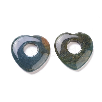 Natural Indian Agate Pendants G-F708-04C-1