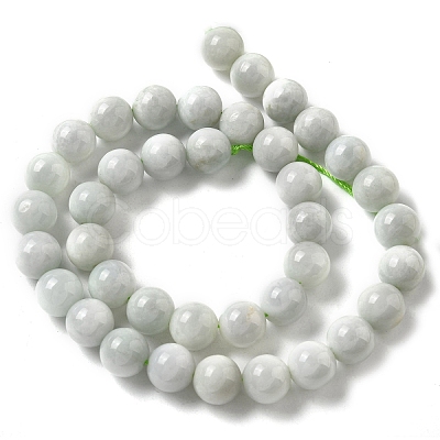 Natural Myanmar Jadeite Beads Strands G-L595-C01-03-1