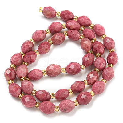 Natural Rhodonite Beads Strands G-N342-38-1