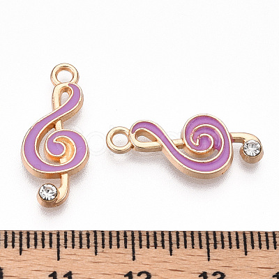 Alloy Enamel Pendants ENAM-WH0049-25G-04-1